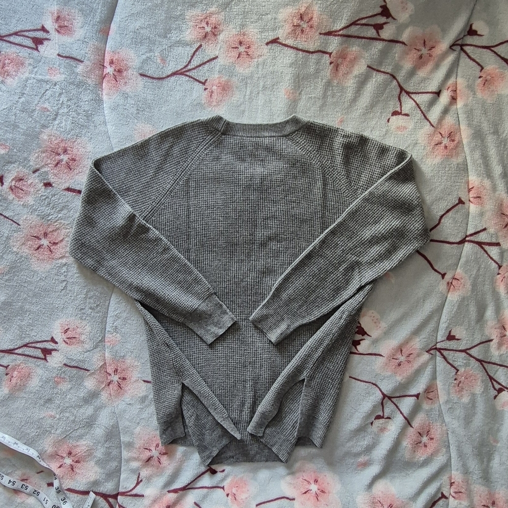 Madewell Gray Women's Crew Neck Sweater - Picture 2 of 5